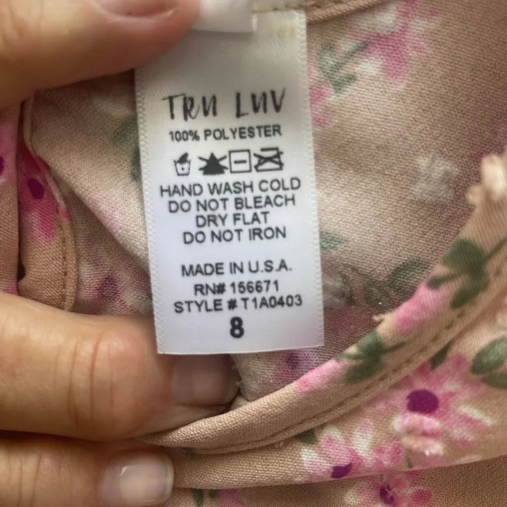 TRU LUV Girls Two Piece Outfit Size 7-8 - Picture 4 of 10